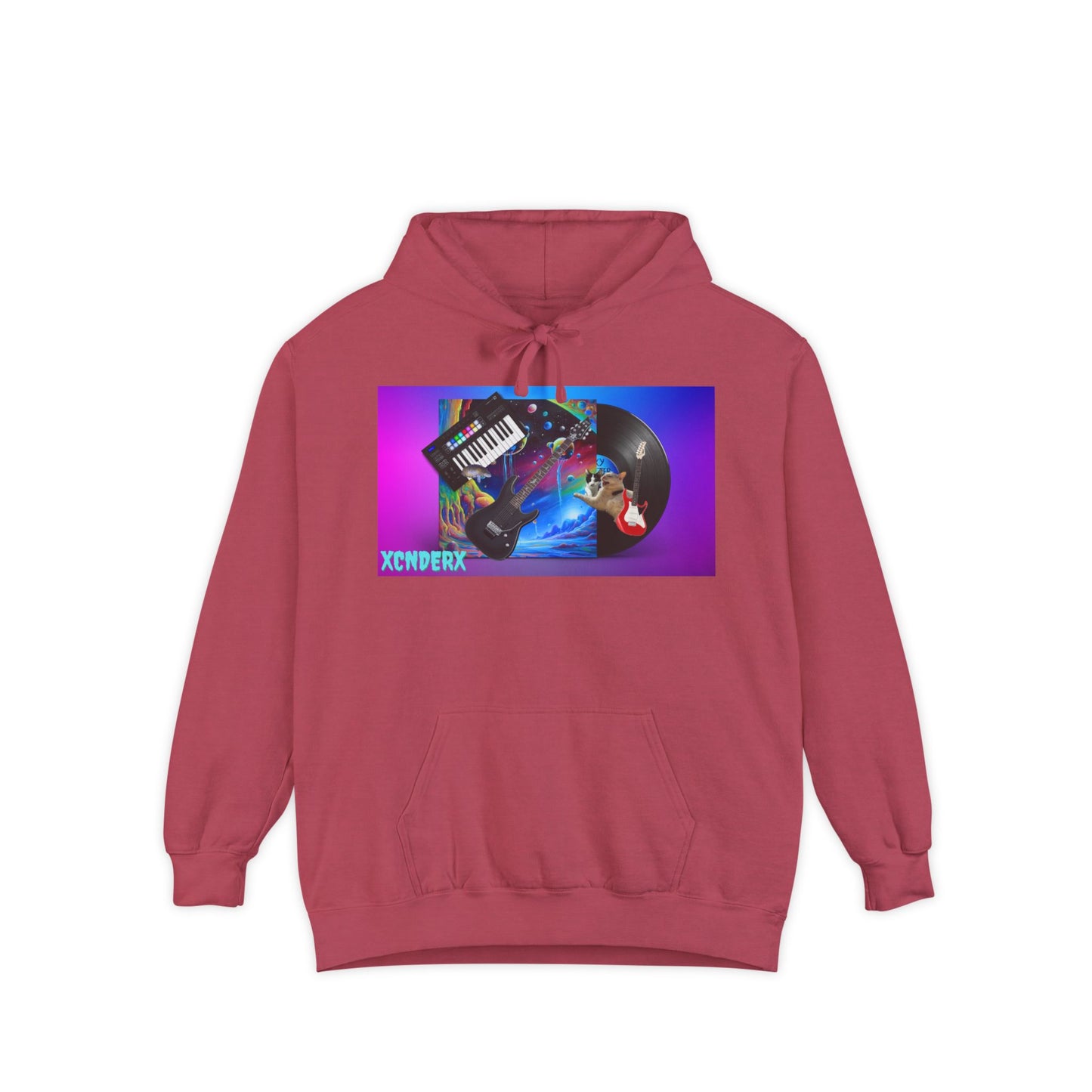 Technofrologic Unisex Hoodie(Retro) with Colorful Artwork (Limited Edition Until June 2025)