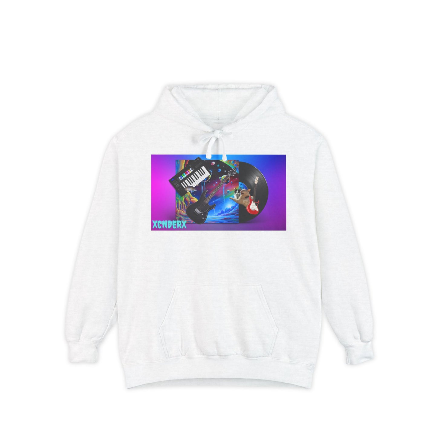 Technofrologic Unisex Hoodie(Retro) with Colorful Artwork (Limited Edition Until June 2025)