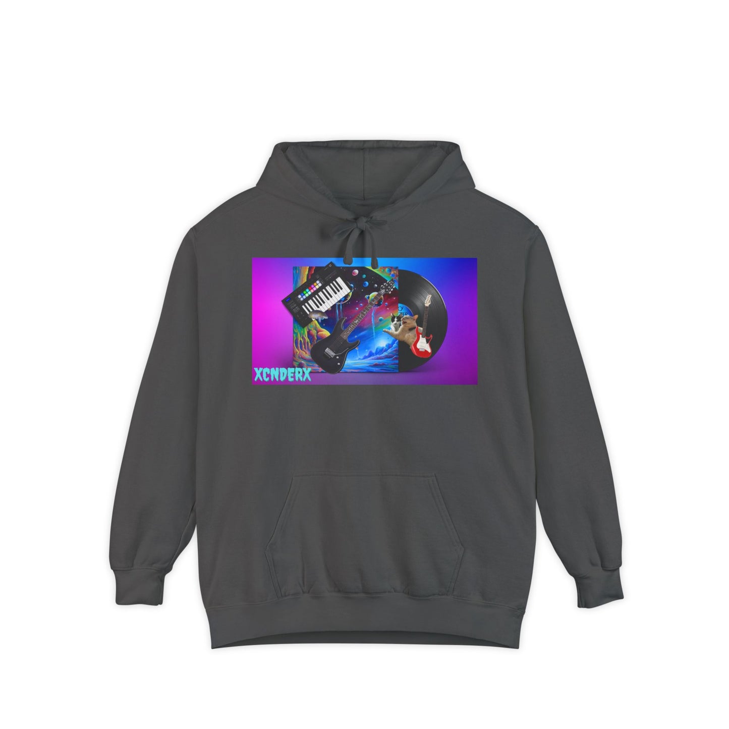Technofrologic Unisex Hoodie(Retro) with Colorful Artwork (Limited Edition Until June 2025)
