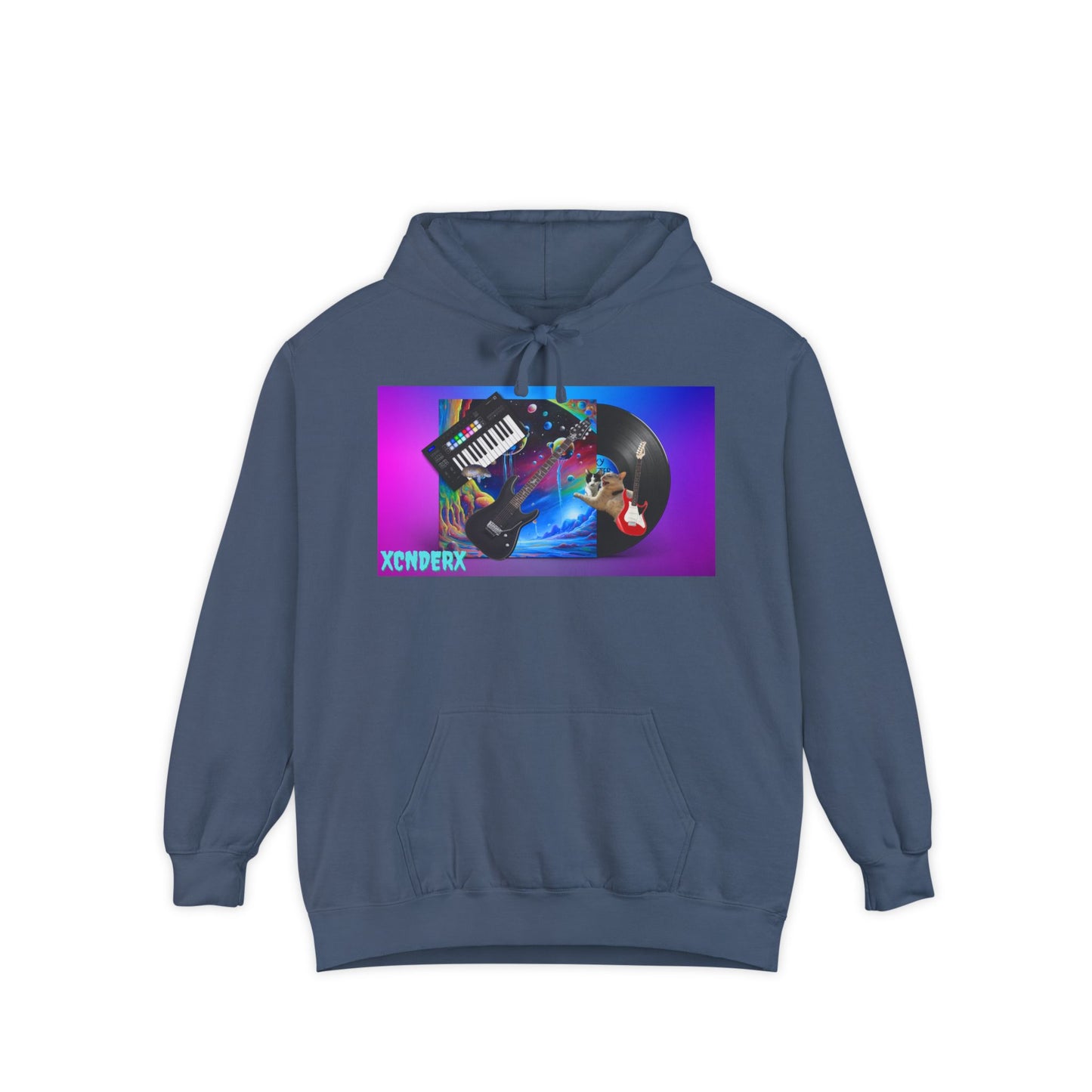 Technofrologic Unisex Hoodie(Retro) with Colorful Artwork (Limited Edition Until June 2025)