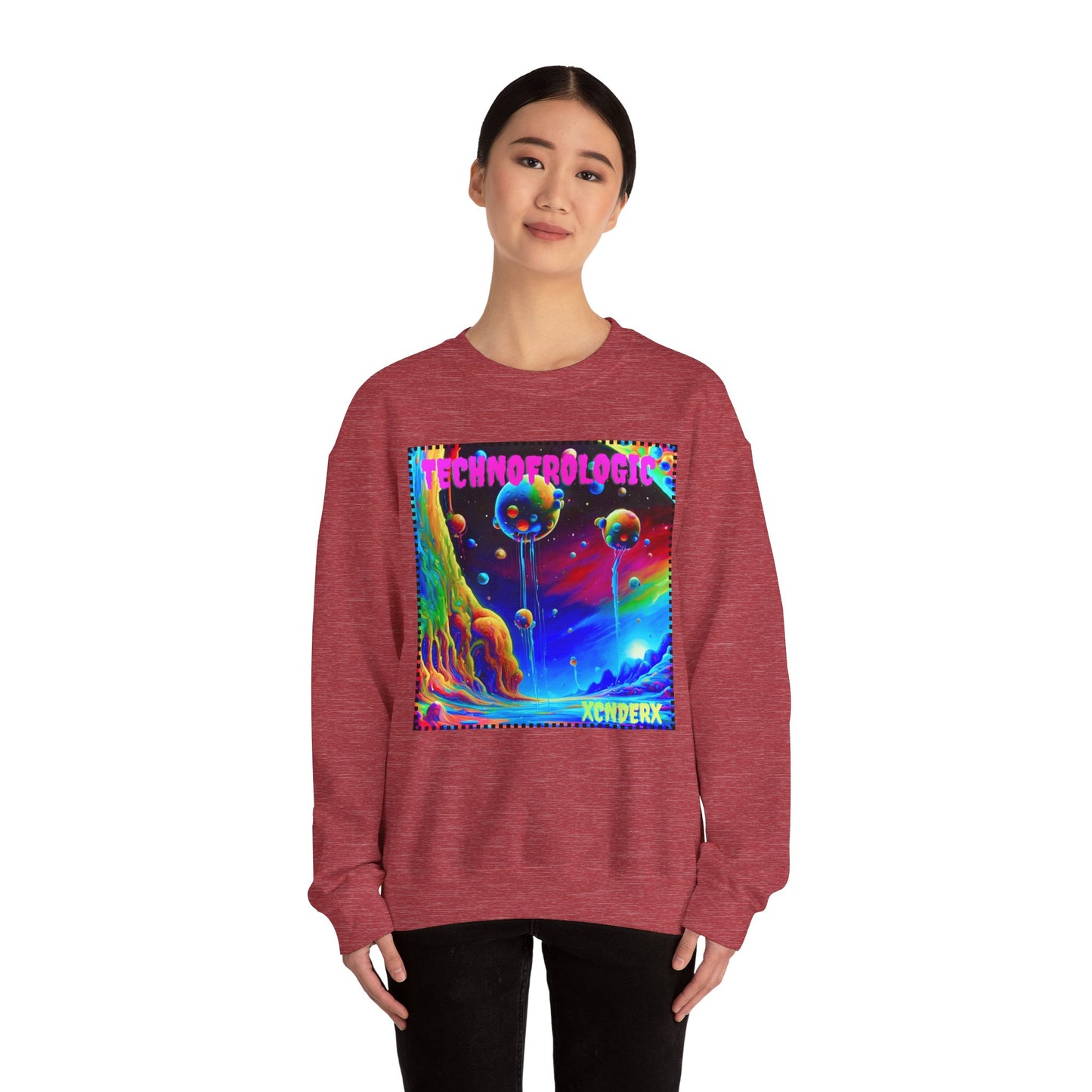 Technofrologic Unisex Heavy Blend™ Crewneck Sweatshirt (Limited Edition Until June 2025)